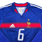 2004/06 France Home Football Shirt (S) Adidas #6 Makelele