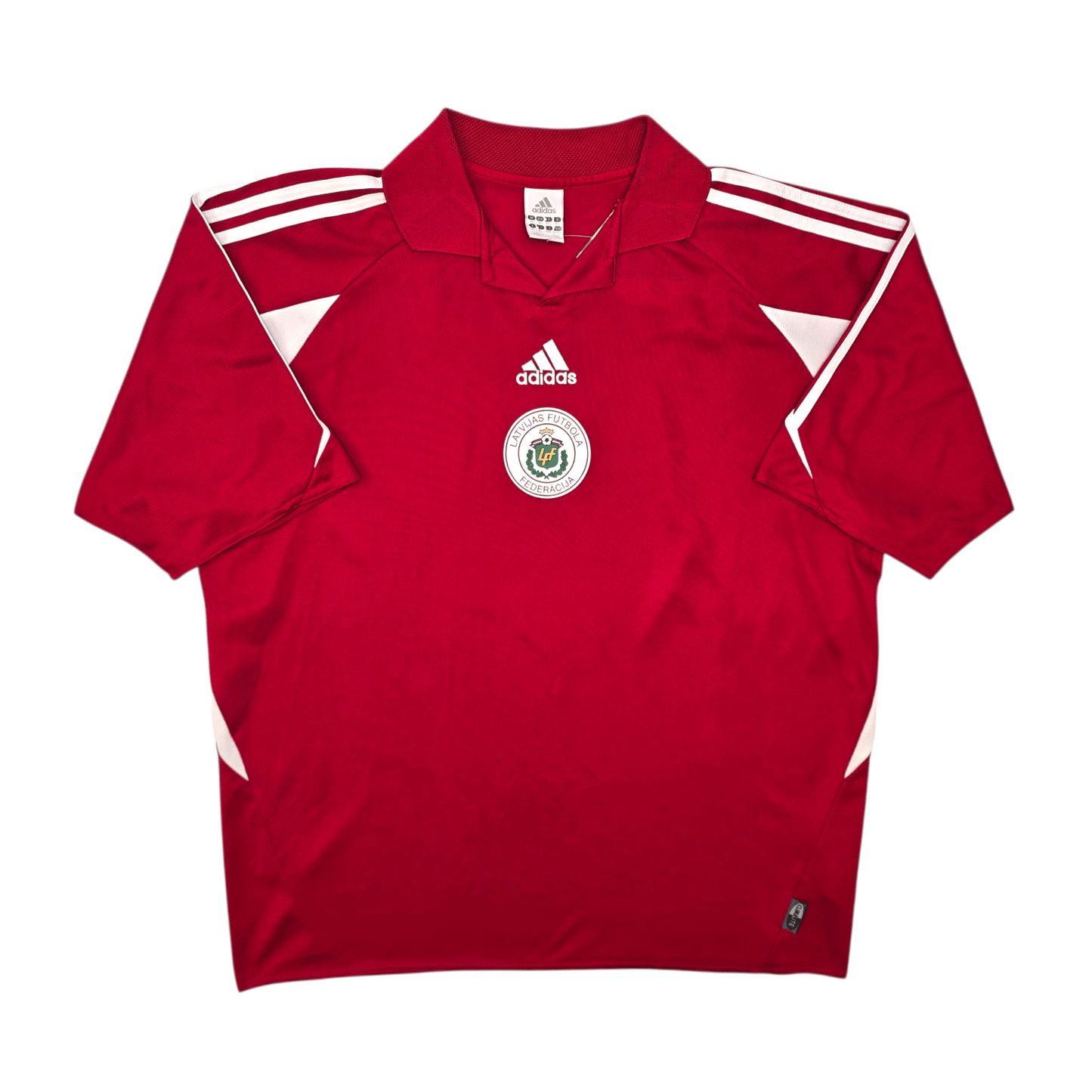 2004/06 Latvia Home Football Shirt (XL) Adidas