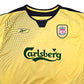 2004/06 Liverpool Away Football Shirt (XL) Reebok #19 Morientes