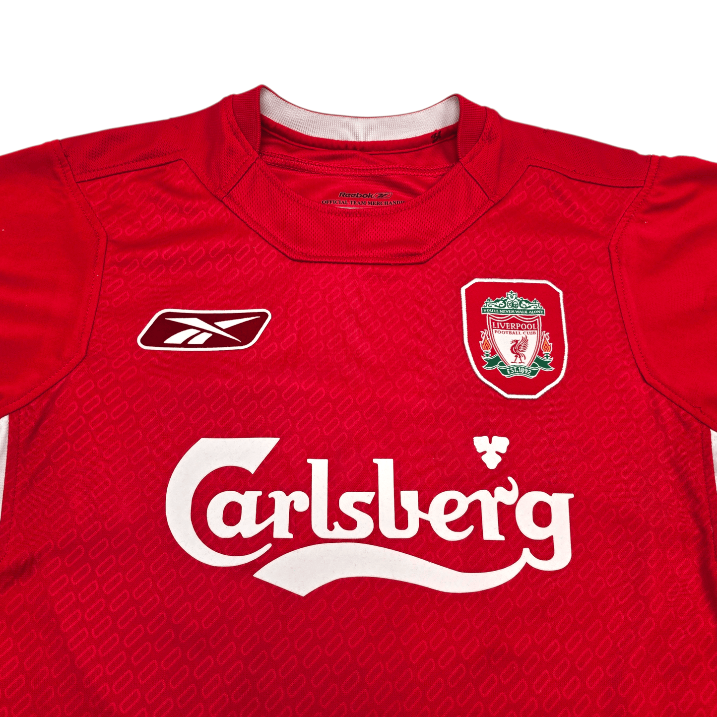 2004/06 Liverpool Home Football Shirt (S) Reebok