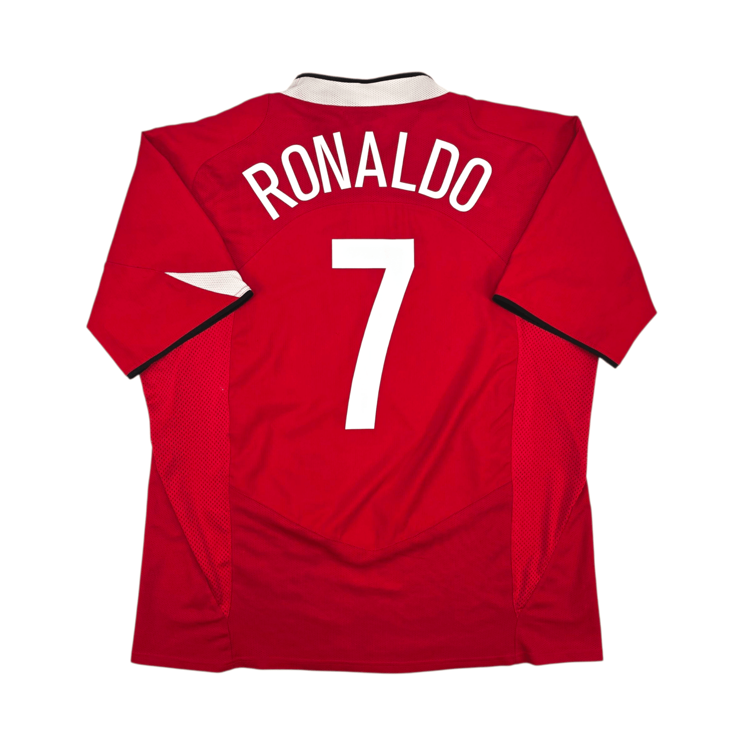 2004/06 Manchester United Home Football Shirt (2XL) Nike #7 Ronaldo