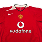 2004/06 Manchester United Home Football Shirt (2XL) Nike #7 Ronaldo