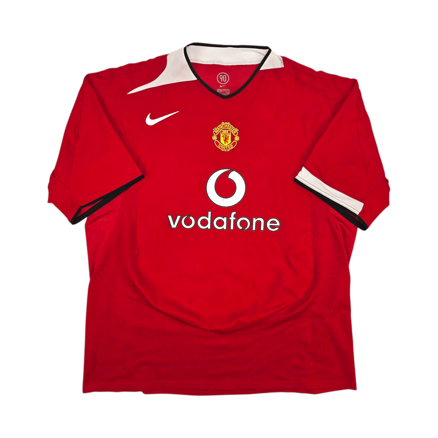 2004/06 Manchester United Home Football Shirt (2XL) Nike #7 Ronaldo