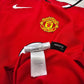 2004/06 Manchester United Home Football Shirt (L) Nike