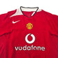 2004/06 Manchester United Home Football Shirt (L) Nike