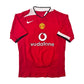 2004/06 Manchester United Home Football Shirt (L) Nike