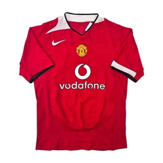 2004/06 Manchester United Home Football Shirt (L) Nike