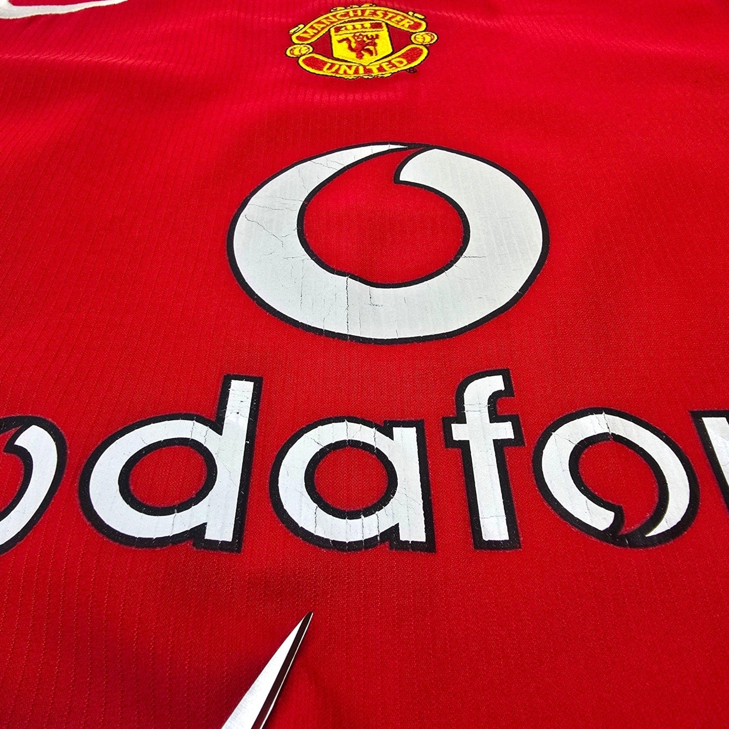 2004/06 Manchester United Home Football Shirt (L) Nike