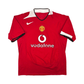 2004/06 Manchester United Home Football Shirt (M) Nike #20 Solskjaer