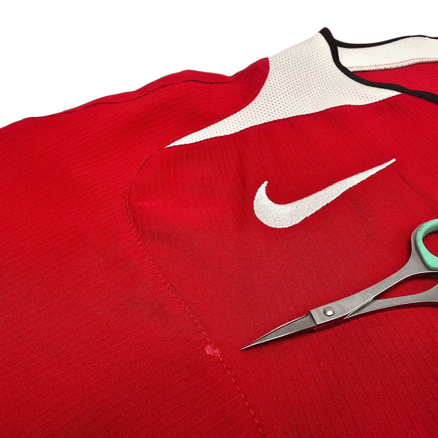 2004/06 Manchester United Home Football Shirt (M) Nike #20 Solskjaer