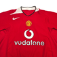 2004/06 Manchester United Home Football Shirt (M) Nike #20 Solskjaer