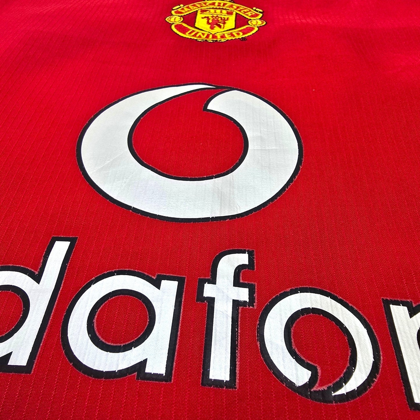 2004/06 Manchester United Home Football Shirt (M) Nike