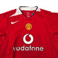 2004/06 Manchester United Home Football Shirt (M) Nike