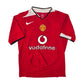 2004/06 Manchester United Home Football Shirt (S) Nike