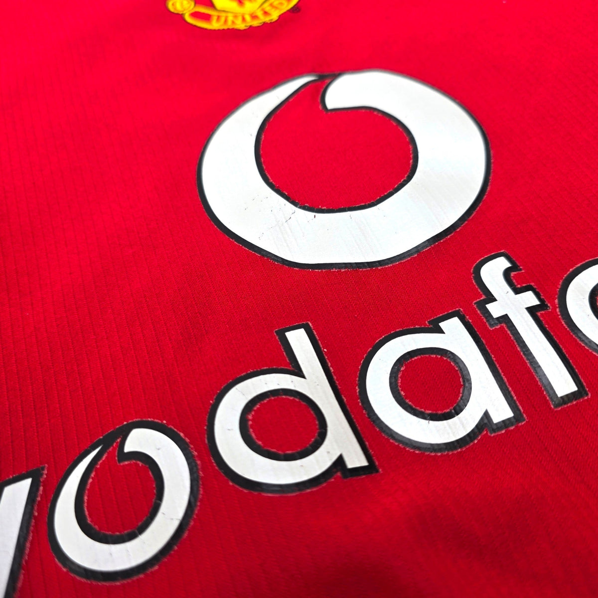 2004/06 Manchester United Home Football Shirt (S) Nike