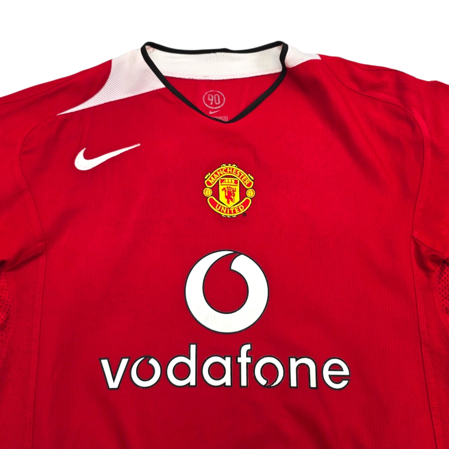 2004/06 Manchester United Home Football Shirt (XL) Nike #7 Ronaldo