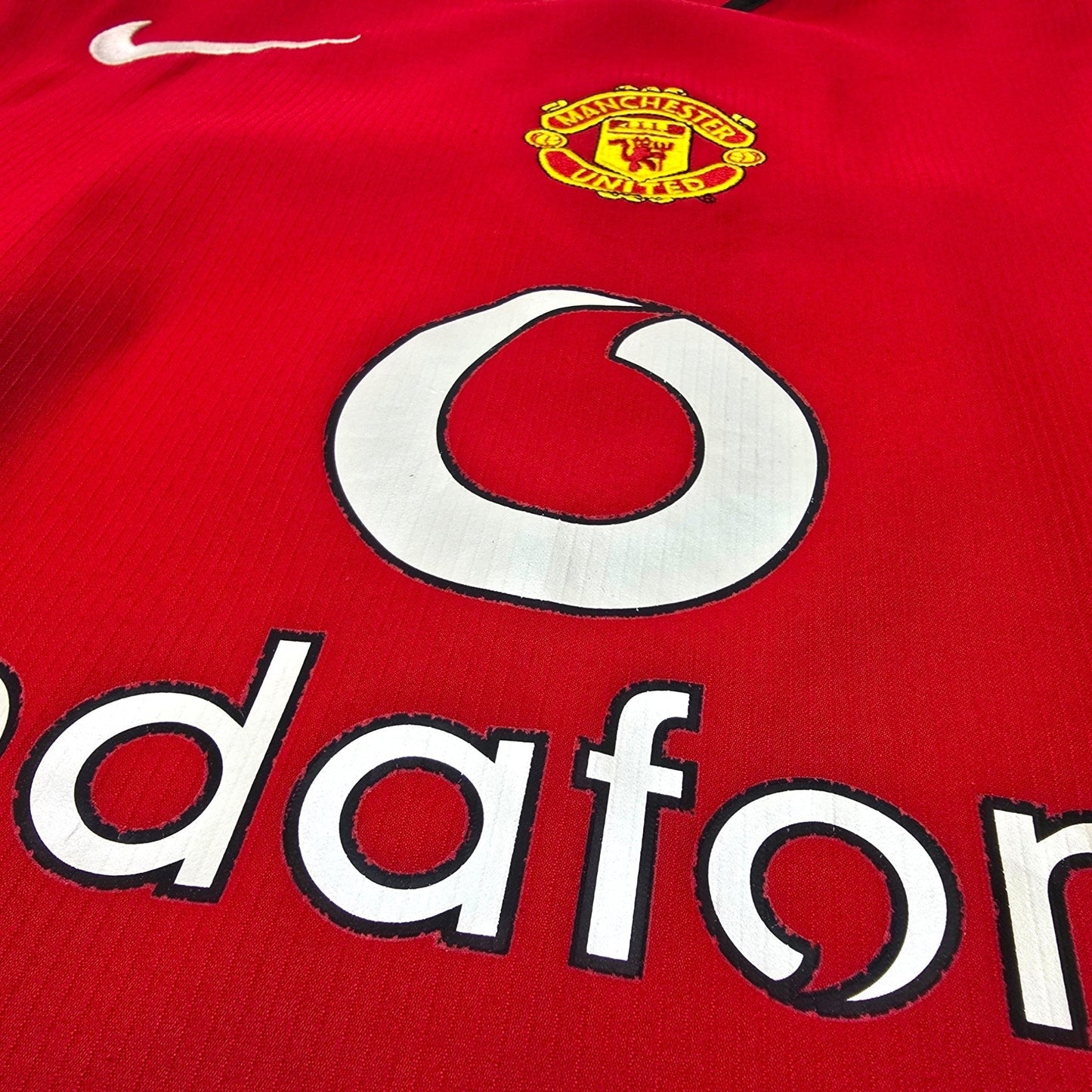 2004/06 Manchester United Home Football Shirt (XL) Nike #7 Ronaldo