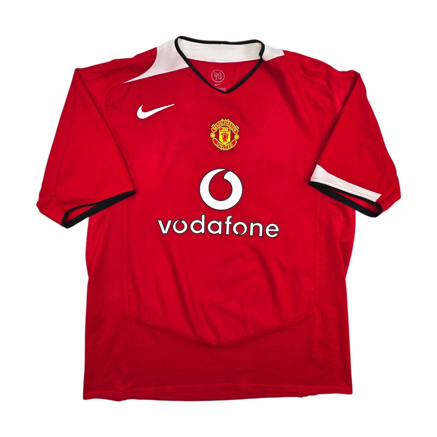 2004/06 Manchester United Home Football Shirt (XL) Nike #7 Ronaldo