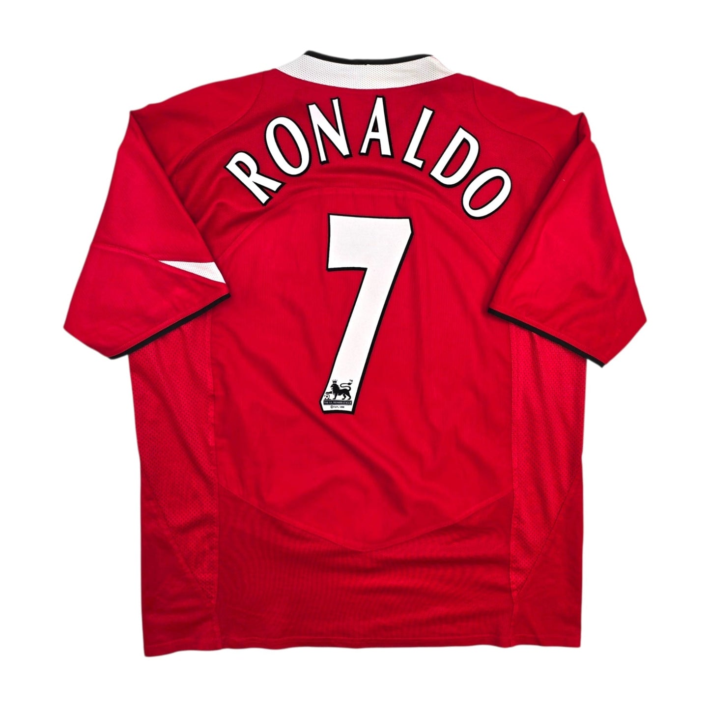 2004/06 Manchester United Home Football Shirt (XL) Nike #7 Ronaldo