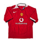 2004/06 Manchester United Home Football Shirt (XL) Nike #8 Rooney