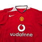 2004/06 Manchester United Home Football Shirt (XL) Nike #8 Rooney