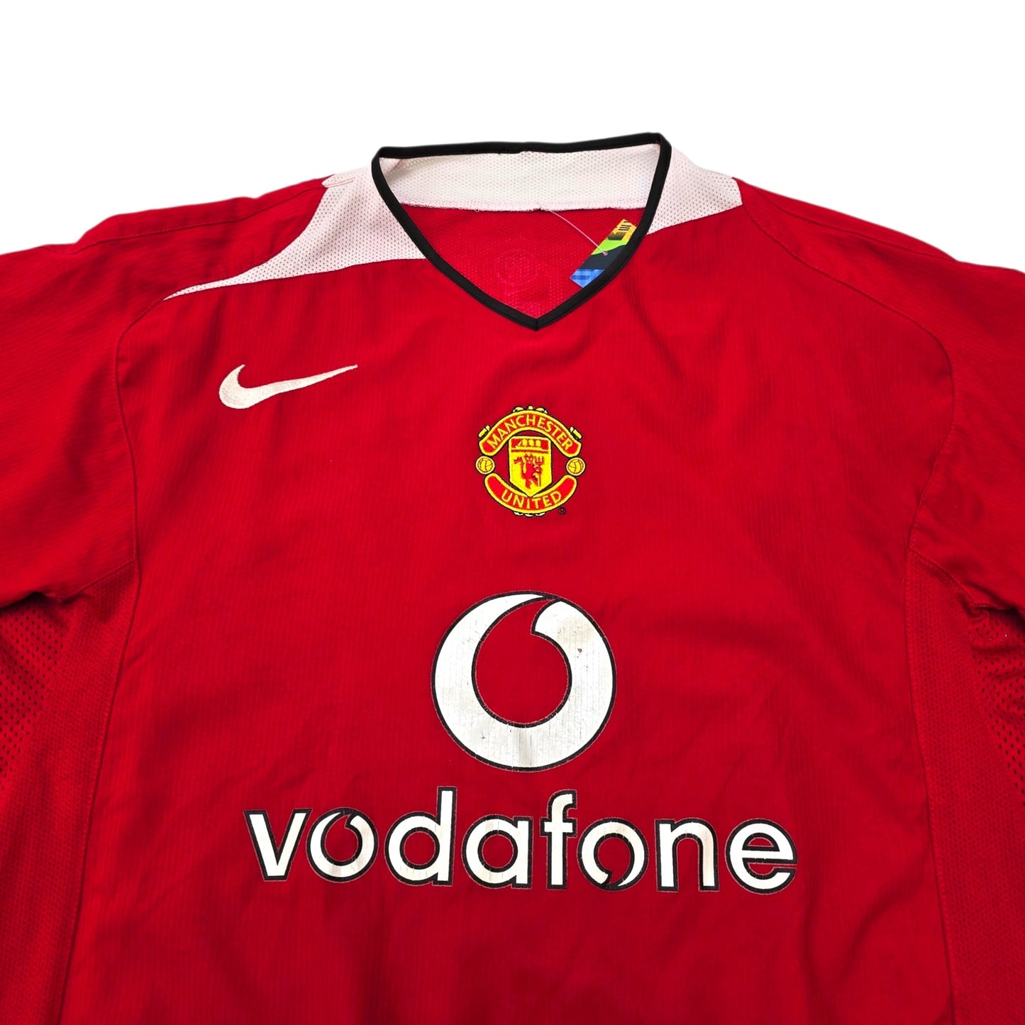 2004/06 Manchester United Home Football Shirt (XL) Nike #8 Rooney