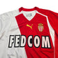 2004/06 Monaco Home Football Shirt (S) Puma #3 Evra