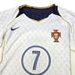 2004/06 Portugal Away Football Shirt (M) Nike #7 Figo