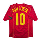 2004/06 Portugal Home Football Shirt (M) Nike #10 Rui Costa