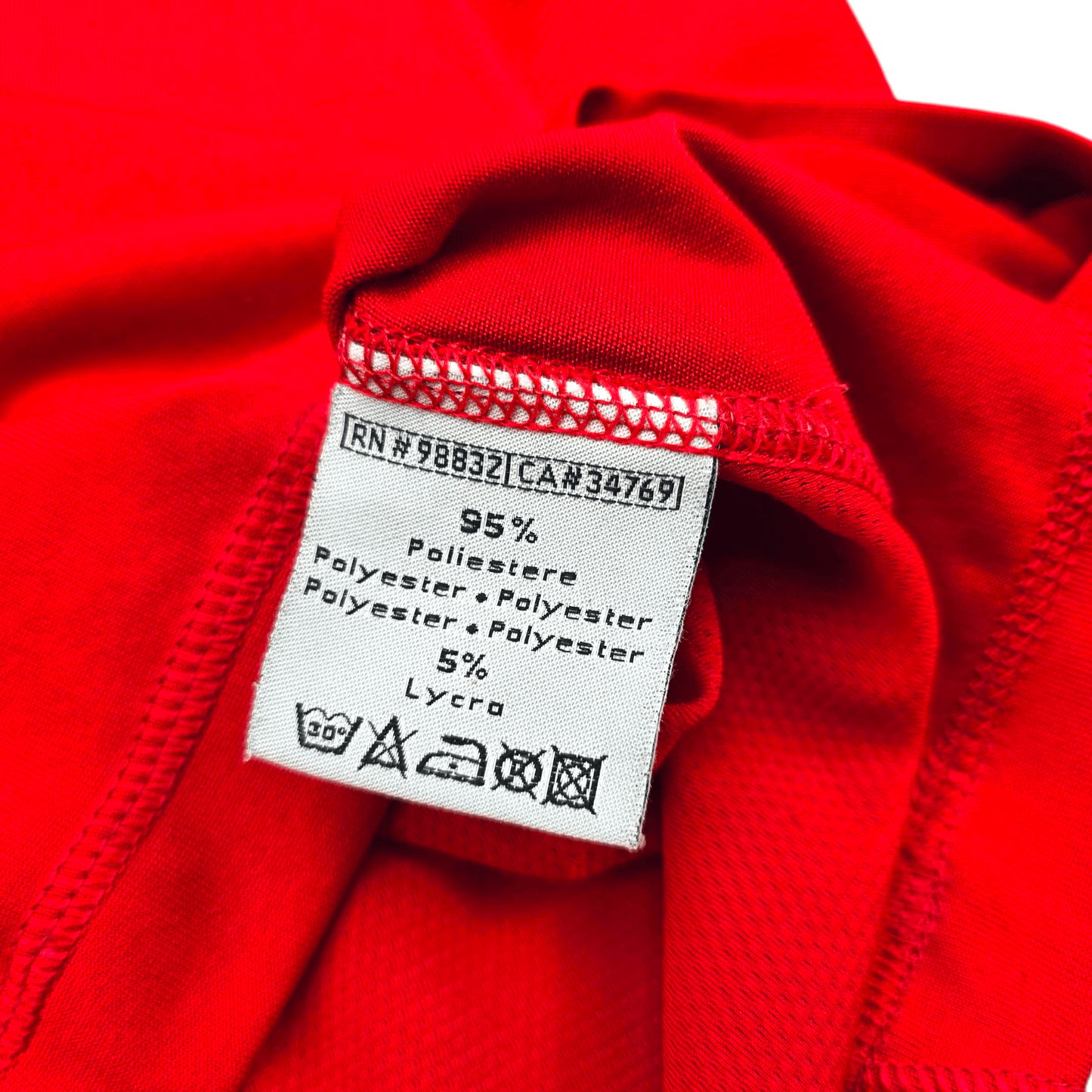 2004/06 Wales Home Football Shirt (L) Kappa #8 Bellamy