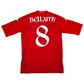 2004/06 Wales Home Football Shirt (L) Kappa #8 Bellamy