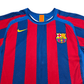 2005/06 Barcelona Home Football Shirt (M) Nike #9 Eto'o