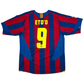 2005/06 Barcelona Home Football Shirt (M) Nike #9 Eto'o