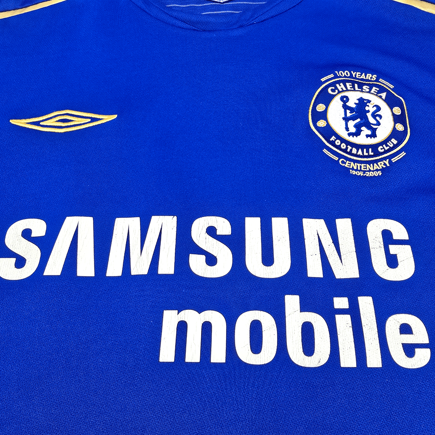 2005/06 Chelsea Home Football Shirt (2XL) Umbro #26 Terry