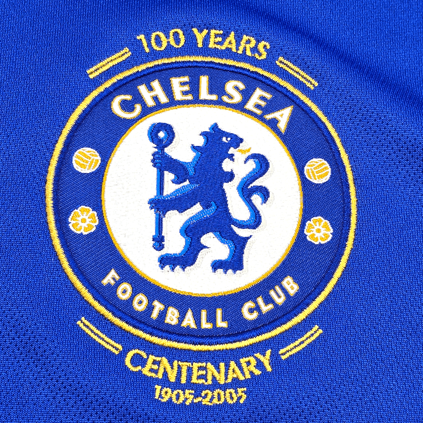 2005/06 Chelsea Home Football Shirt (L) Umbro #4 Makelele