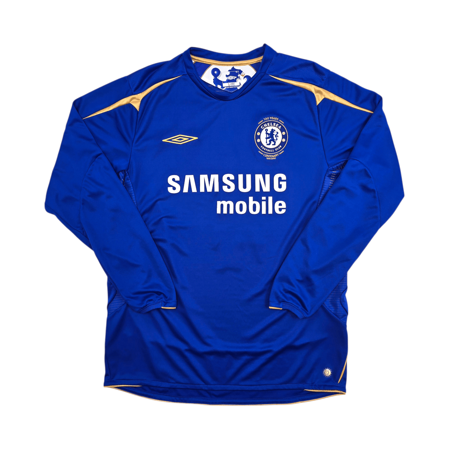 2005/06 Chelsea Home Football Shirt (L) Umbro #4 Makelele