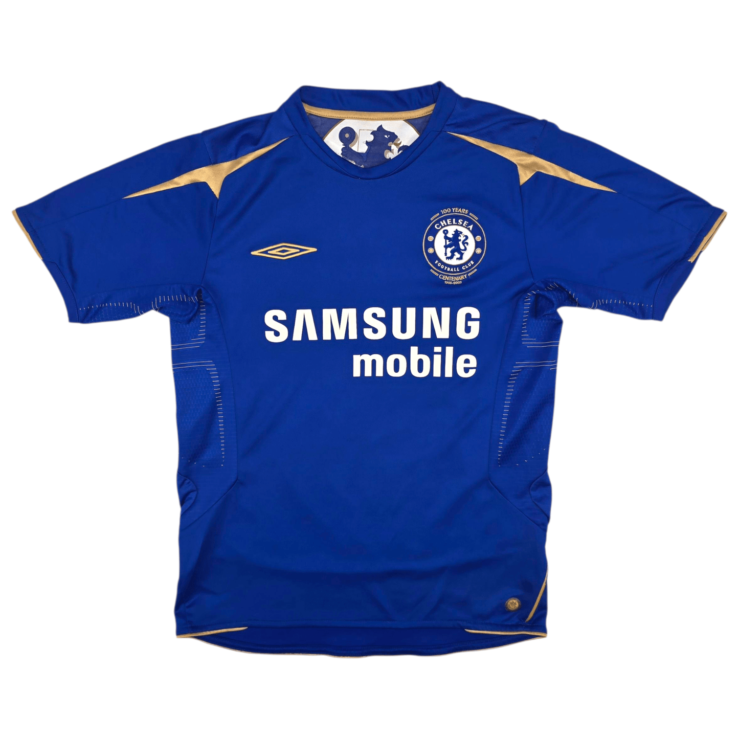 2005/06 Chelsea Home Football Shirt (S) Umbro #15 Drogba