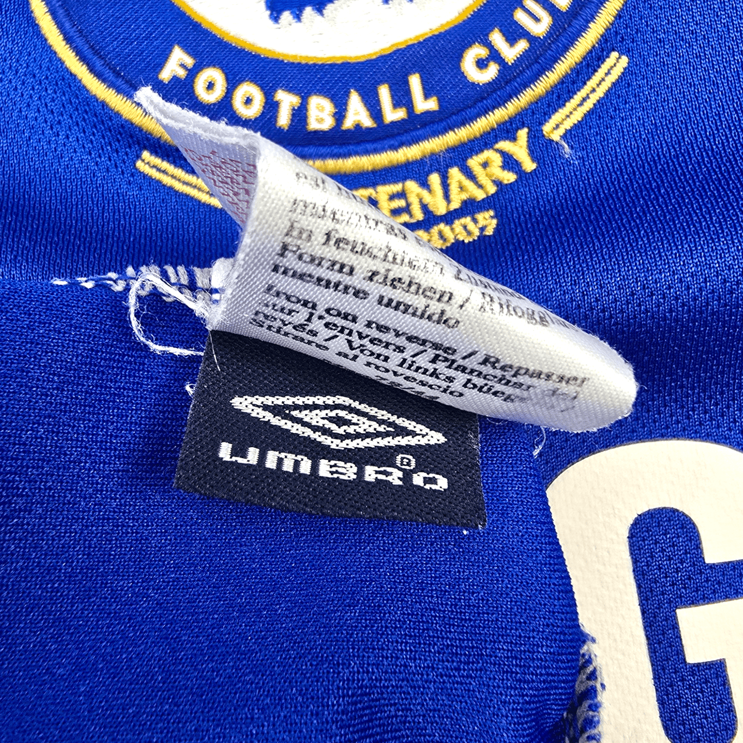 2005/06 Chelsea Home Football Shirt (S) Umbro #15 Drogba