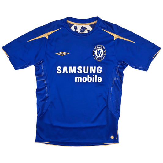 2005/06 Chelsea Home Football Shirt (S) Umbro
