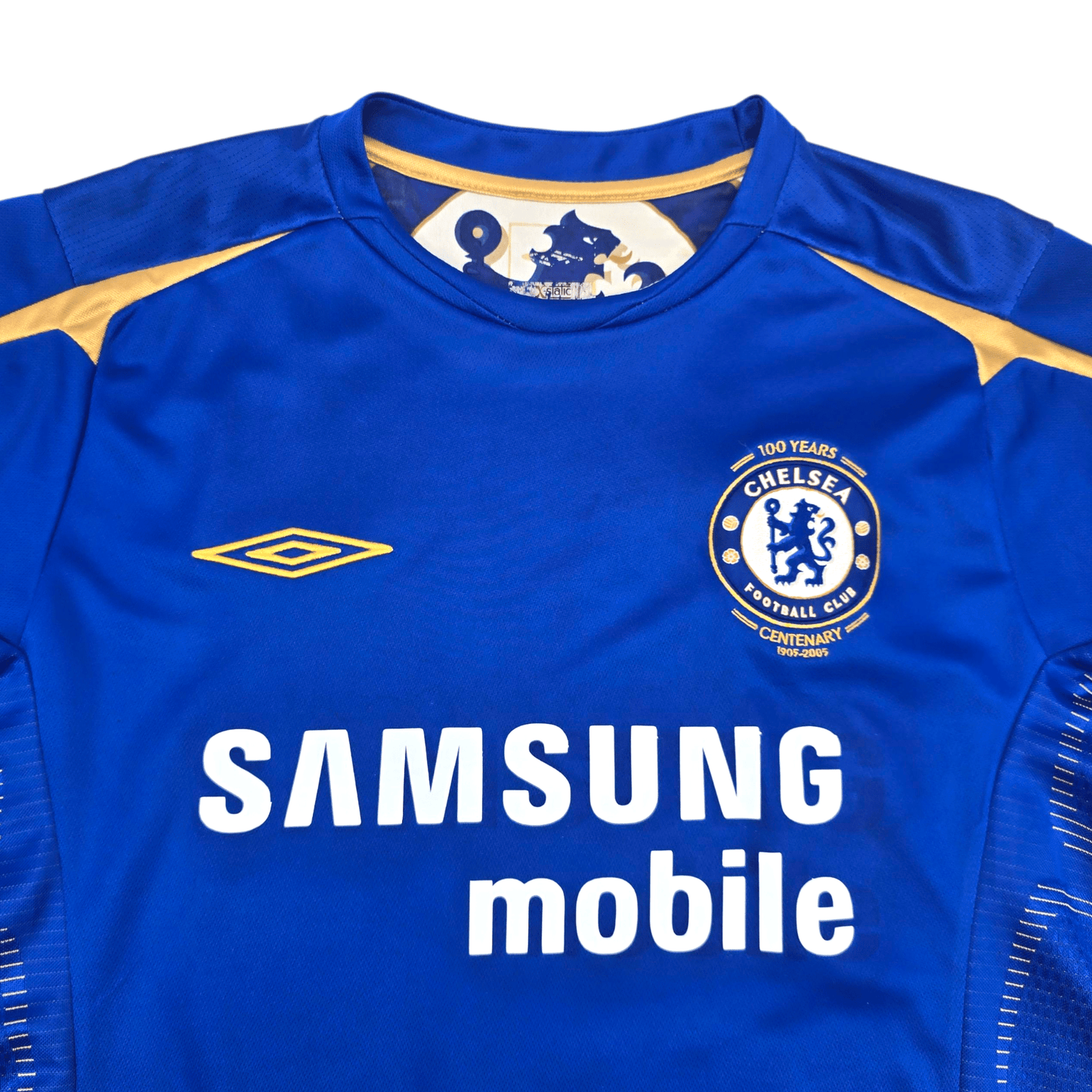 2005/06 Chelsea Home Football Shirt (S) Umbro