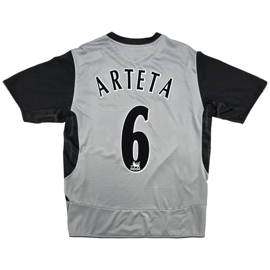 2005/06 Everton Away Football Shirt (L) Umbro #6 Arteta
