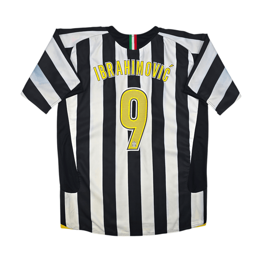 2005/06 Juventus Home Football Shirt (XL) Nike #9 Ibrahimovic