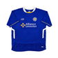 2005/06 Leicester City Home Football Shirt (L) JJB #9 Dublin