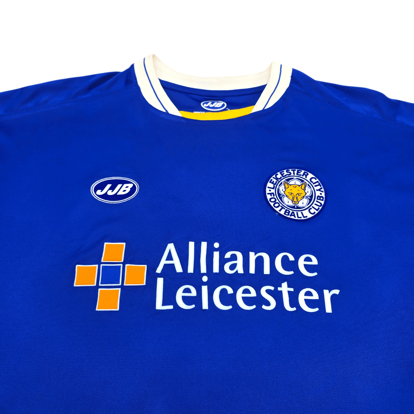 2005/06 Leicester City Home Football Shirt (L) JJB #9 Dublin