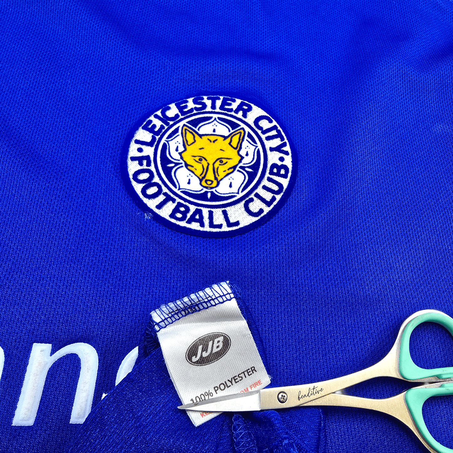 2005/06 Leicester City Home Football Shirt (L) JJB #9 Dublin
