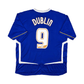 2005/06 Leicester City Home Football Shirt (L) JJB #9 Dublin