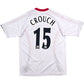 2005/06 Liverpool Away Football Shirt (M) Reebok #15 Crouch