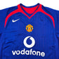2005/06 Manchester United Away Football Shirt (M) Nike #7 Ronaldo
