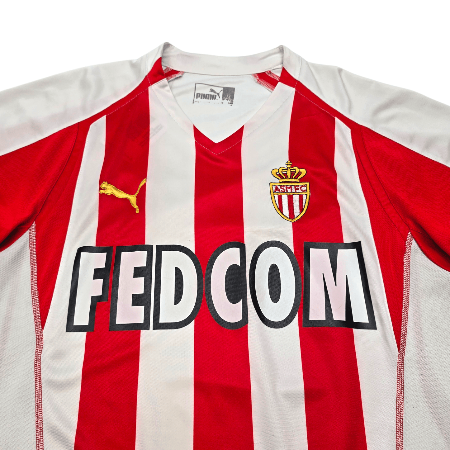 2005/06 Monaco Home Football Shirt (M) Puma (European)