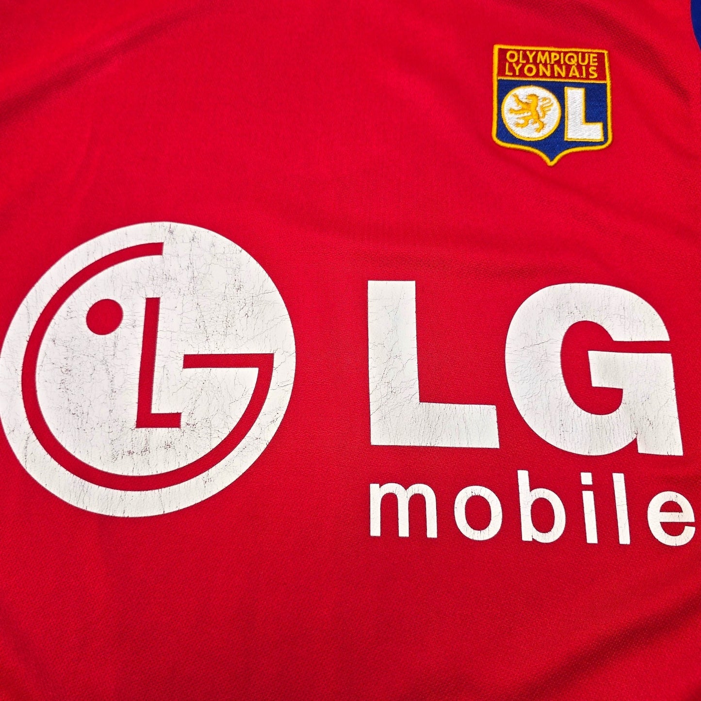 2005/06 Olympique Lyonnais Away Football Shirt (L) Umbro